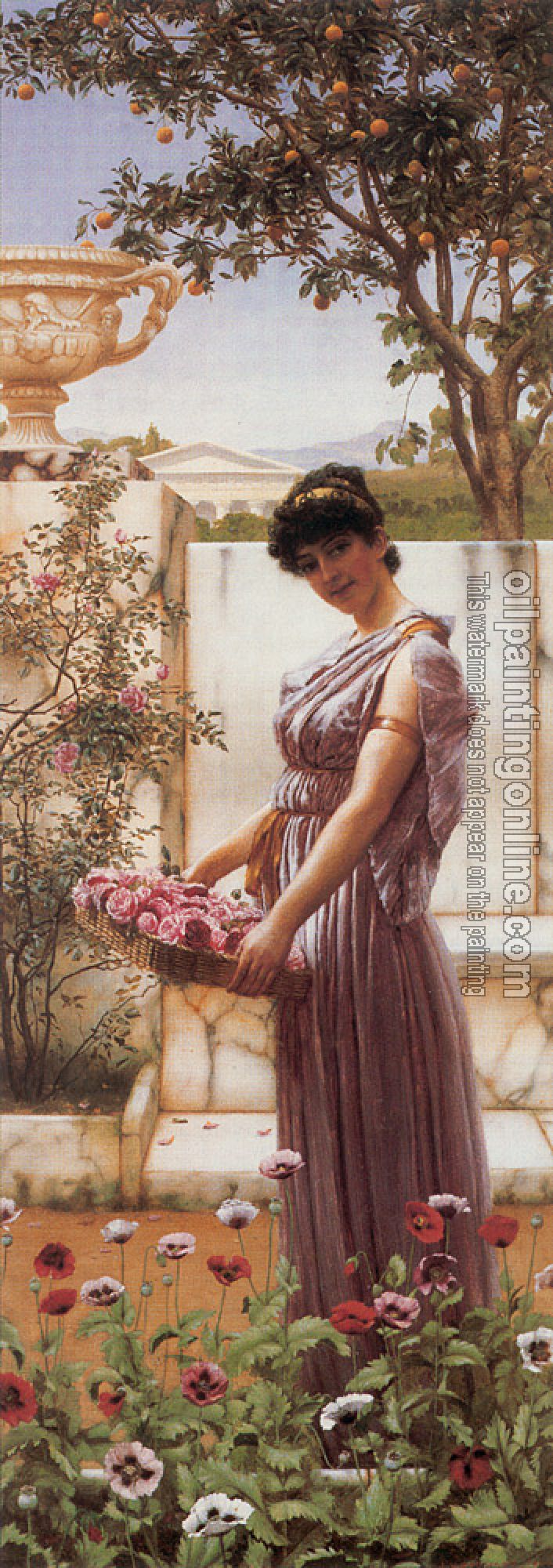 Godward, John William - The Flowers of Venus